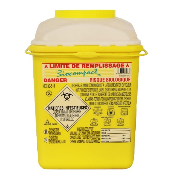 Collecteur d'aiguilles DASRI