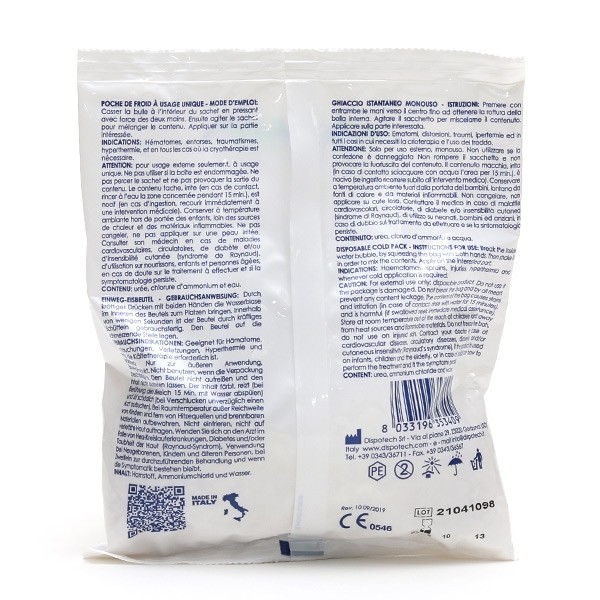 Easy Ice poche de froid instantané