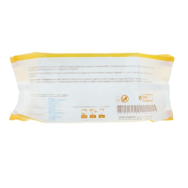 Gifrer Bébé lingettes au calendula