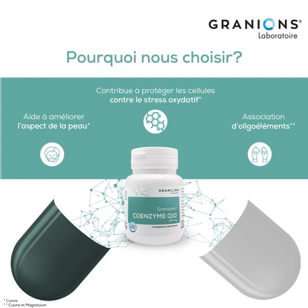 Granions coenzyme Q10 120 mg gélules