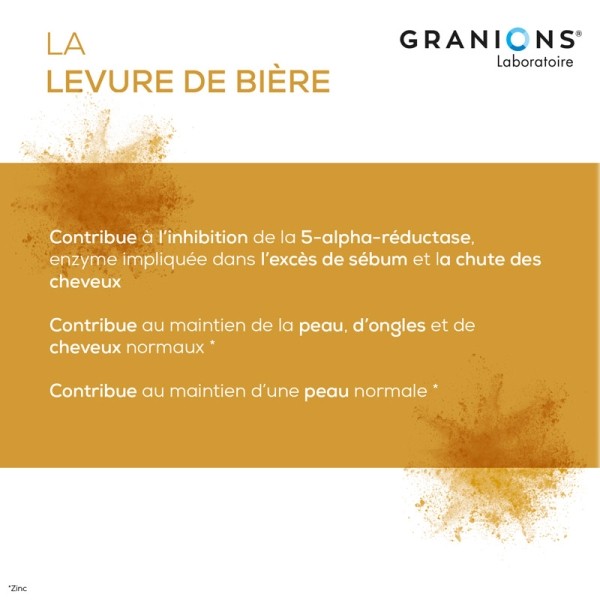 Granions Levure de bière et Zinc gélules