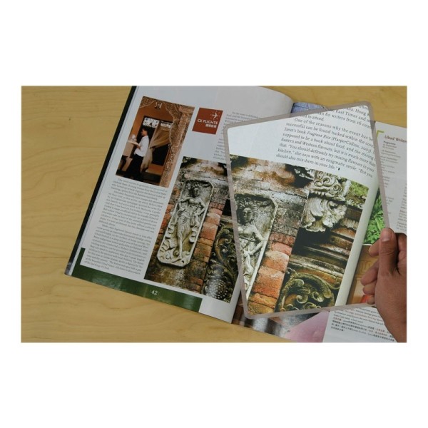 Loupe page rigide