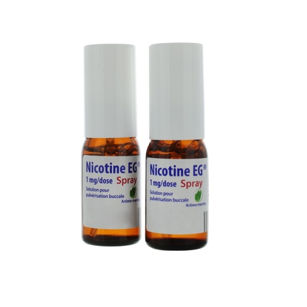 Nicotine EG 1 mg/dose Spray menthe