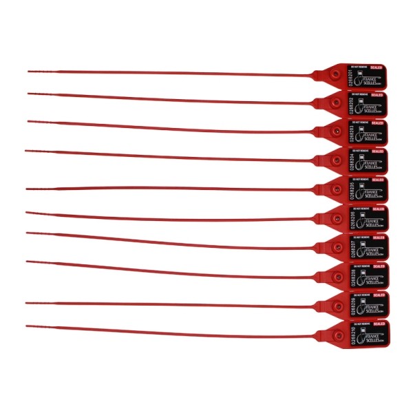 Scellés de sécurité à tige lisse