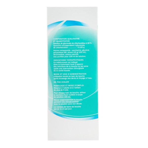Prexidine 0,12 % bain de bouche