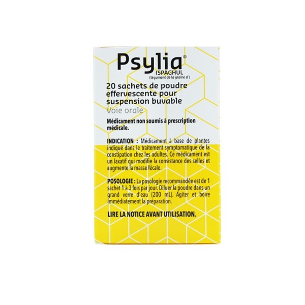 Psylia sachet poudre effervescente