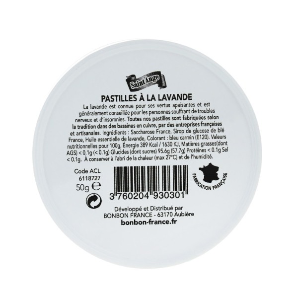 Saint Ange Pastilles à la lavande