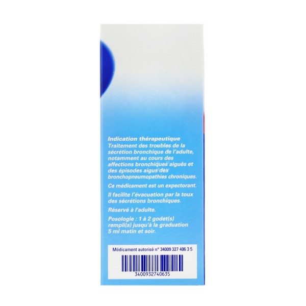 Surbronc Expectorant sirop sans sucre