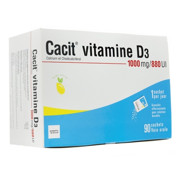 Cacit Vitamine D3 1000 mg