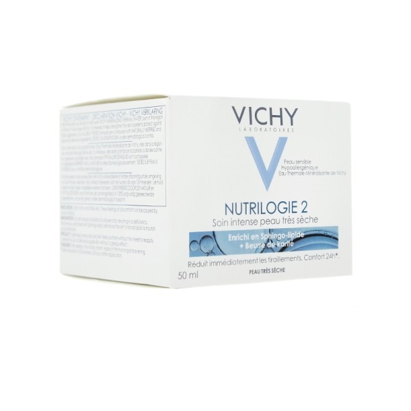 Vichy Nutrilogie 2 soin intense peau très sèche