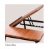 Tablette de lit inclinable 2 plateaux