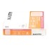 Allevyn Gentle Border Lite Carré pansement adhésif siliconé