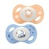 Luc et Léa Collection Sucette silicone anatomique nuit 6-18 mois