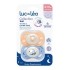 Luc et Léa Collection Sucette silicone anatomique nuit 6-18 mois
