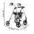 Déambulateur Rollator Ecoplus 4 roues avec panier