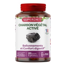 Super Diet Charbon végétal activé gélules