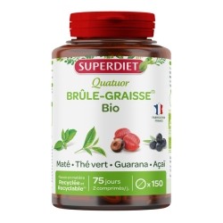 Super Diet Quatuor brûle-graisse bio comprimés