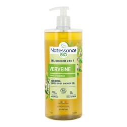 Natessance shampoing douche verveine citronnée bio