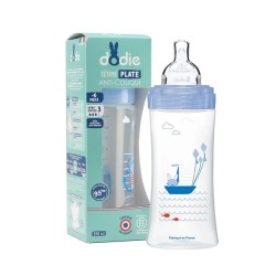 Dodie Biberon Tétine plate débit rapide 330 ml