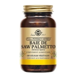 Solgar baies de Saw palmetto gélules