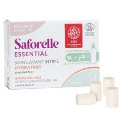 Saforelle Soin lavant intime hydratant bio à reconstituer
