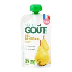 Good Goût Compote poire Williams Bio gourde