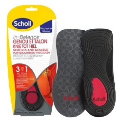Scholl semelles anti douleurs Genou et talon