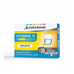 Juvamine Vitamine D 2000 UI gélules