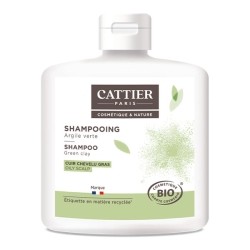 Cattier shampooing Argile verte Bio
