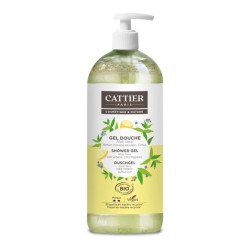 Cattier Gel douche Fraicheur Verveine sauvage Citrus Bio