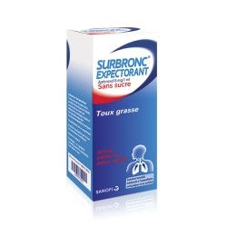 Surbronc Expectorant sirop sans sucre