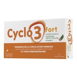 Cyclo 3 Fort jambes lourdes gélules