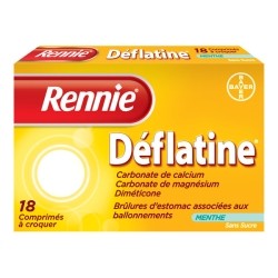 Rennie Deflatine comprimés à croquer
