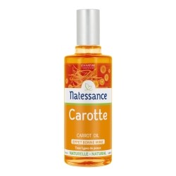 Natessance huile de carotte pour la peau