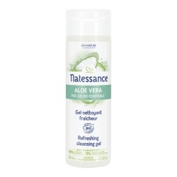 Natessance Gel nettoyant fraicheur Aloe Vera bio