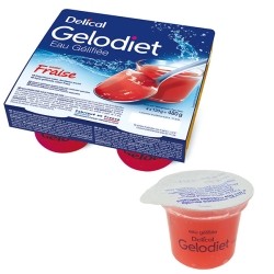 Gelodiet eau gélifiée Fraise