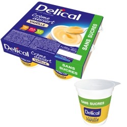Delical crème dessert HP HC vanille pour diabétique