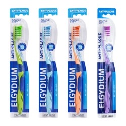 Elgydium Brosse à dents souple anti plaque dentaire