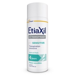 Etiaxil Pieds détranspirant peaux sensibles lotion
