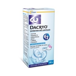 Dacryo Entretien des lentilles de contact
