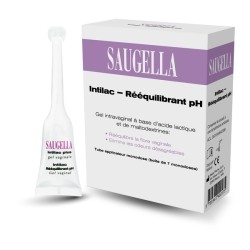 Saugella Intilac rééquilibrant pH gel intravaginal unidoses