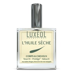 L'huile sèche Luxéol cheveux et corps