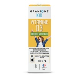 Granions Kid Vitamine D3 200 UI gouttes buvables