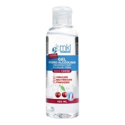 MKL gel hydroalcoolique à l'aloe vera parfum Cerise