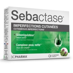 Les 3 Chênes Sebactase imperfections cutanées comprimés