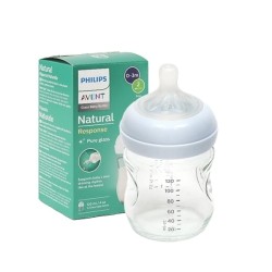 Avent Natural response Biberon en verre 120 ml