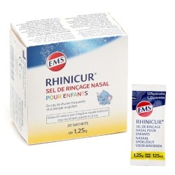 Rhinicur Sel de rinçage nasal pour enfants sachets