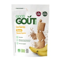 Good Goût carrés banane Bio