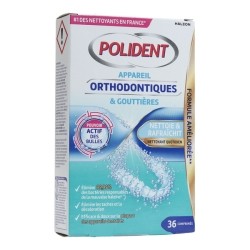 Polident Nettoyant Appareils orthodontiques et Gouttières comprimés