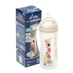 Dodie Biberon anti colique tétine multi perforée 330 ml